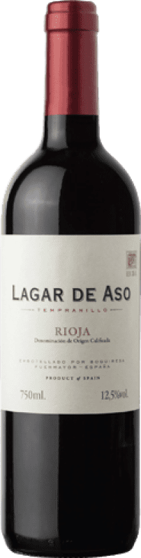 6,95 € Бесплатная доставка | Красное вино Lagar de Aso LDA Молодой D.O.Ca. Rioja Ла-Риоха Испания Tempranillo бутылка 75 cl