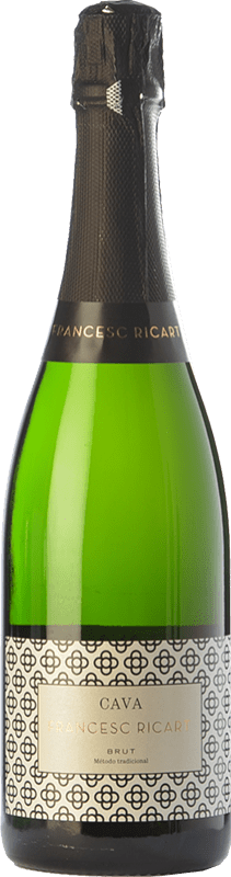 17,95 € Envoi gratuit | Vin Mousseux Blanc Castillo de Maetierra Francesc Ricart Brut D.O. Cava Catalogne Espagne Macabeo — Macabeu, Xarel·lo, Parellada Bouteille 75 cl