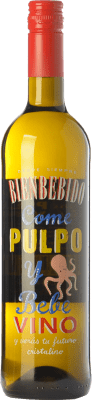 6,95 € 送料無料 | 白ワイン Castillo de Maetierra Come Pulpo y Bebe Vino D.O.Ca. Rioja ラ・リオハ スペイン Albariño ボトル 75 cl