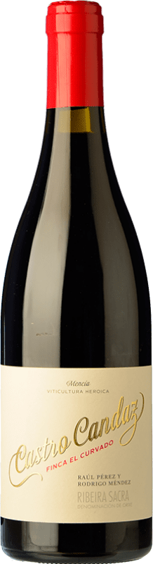 19,95 € Free Shipping | Red wine Castro Candaz Finca El Curvado Crianza D.O. Ribeira Sacra Galicia Spain Mencía Bottle 75 cl