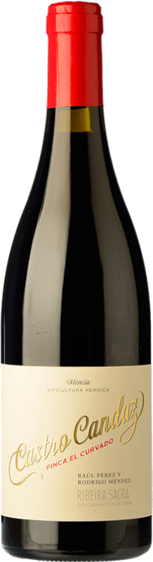 25,95 € Envío gratis | Vino tinto Castro Candaz Finca El Curvado D.O. Ribeira Sacra Galicia España Mencía Botella 75 cl
