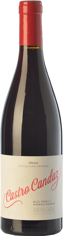 14,95 € Envio grátis | Vinho tinto Castro Candaz D.O. Ribeira Sacra Galiza Espanha Mencía Garrafa 75 cl