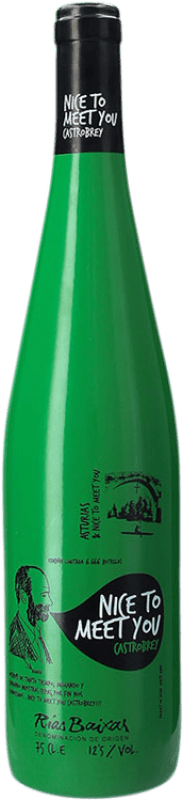 10,95 € Envoi gratuit | Vin Blanc CastroBrey Nice To Meet You Donosti D.O. Rías Baixas Galice Espagne Godello, Treixadura, Albariño — Albarinho Bouteille 75 cl