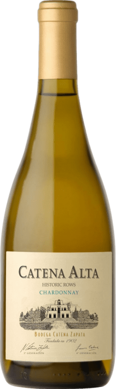 35,95 € Kostenloser Versand | Weißwein Catena Zapata Alta Crianza — Kurze Fassreifung I.G. Mendoza Mendoza Argentinien Chardonnay Flasche 75 cl
