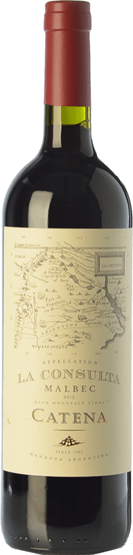 19,95 € Free Shipping | Red Wine Catena Zapata La Consulta Reserve — Aged I.G. Valle de Uco Uco Valley Argentina Malbec Bottle 75 cl