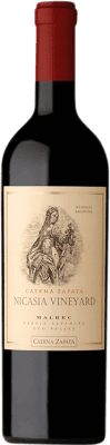 88,95 € Бесплатная доставка | Красное вино Catena Zapata Nicasia Vineyard старения I.G. Mendoza Мендоса Аргентина Malbec бутылка 75 cl