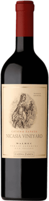 92,95 € Free Shipping | Red Wine Catena Zapata Nicasia Single Vineyard Crianza — Aged I.G. Mendoza Mendoza Argentina Malbec Bottle 75 cl