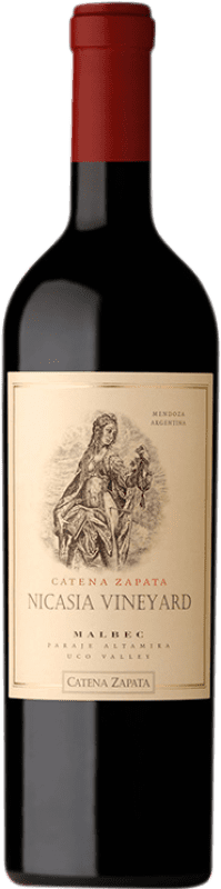 92,95 € Kostenloser Versand | Rotwein Catena Zapata Nicasia Single Vineyard — Einzellagenwein Crianza — Kurze Fassreifung I.G. Mendoza Mendoza Argentinien Malbec Flasche 75 cl