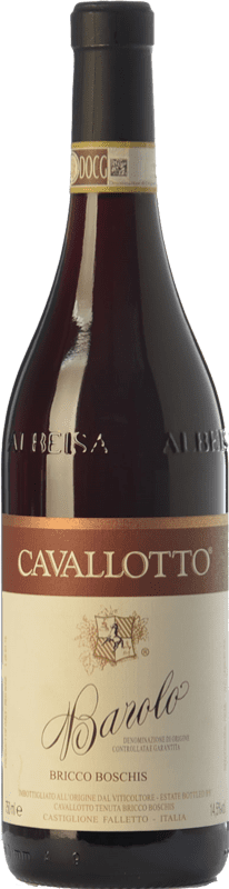 71,95 € 免费送货 | 红酒 Cavallotto Bricco Boschis D.O.C.G. Barolo 皮埃蒙特 意大利 Nebbiolo 瓶子 75 cl