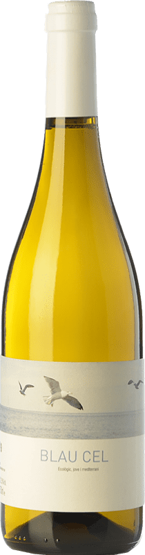 6,95 € Envoi gratuit | Vin Blanc Celler 9+ Blau Cel D.O. Tarragona Catalogne Espagne Macabeo, Xarel·lo Eco Biologique Bouteille 75 cl