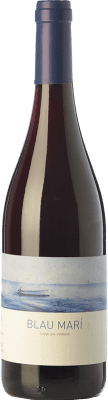 8,95 € Envio grátis | Vinho tinto Celler 9+ Blau Marí Jovem D.O. Tarragona Catalunha Espanha Grenache, Cabernet Sauvignon Biológico Garrafa 75 cl