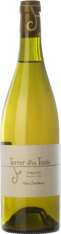 31,95 € Spedizione Gratuita | Vino bianco Celler d'en Tassis Finca Cardonera Crianza D.O. Empordà Catalogna Spagna Lledoner Roig Bottiglia 75 cl