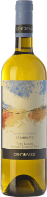 15,95 € Free Shipping | White wine Centopassi Terre Rosse di Giabbascio I.G.T. Terre Siciliane Sicily Italy Catarratto Bottle 75 cl