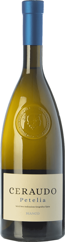 16,95 € Envoi gratuit | Vin blanc Ceraudo Petelia I.G.T. Val di Neto Calabre Italie Greco, Mantonico Biologique Bouteille 75 cl