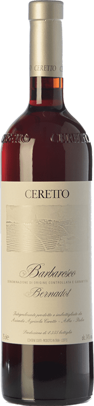 198,95 € Free Shipping | Red wine Ceretto Bernardot D.O.C.G. Barbaresco Piemonte Italy Nebbiolo Bottle 75 cl