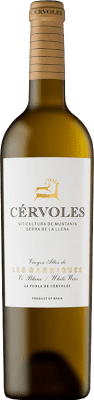 31,95 € Envio grátis | Vinho branco Cérvoles Blanc Crianza D.O. Costers del Segre Catalunha Espanha Macabeo, Chardonnay Garrafa 75 cl