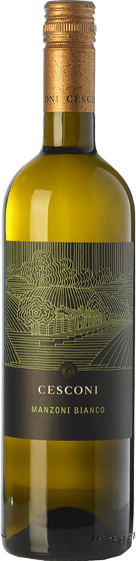 14,95 € Spedizione Gratuita | Vino bianco Cesconi I.G.T. Vigneti delle Dolomiti Trentino Italia Manzoni Bianco Bottiglia 75 cl