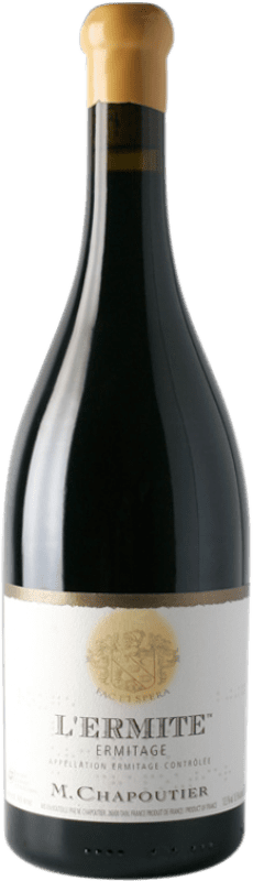 594,95 € 免费送货 | 红酒 Michel Chapoutier L'Ermite Rouge 岁 A.O.C. Hermitage 罗纳 法国 Syrah 瓶子 75 cl