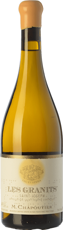 181,95 € Free Shipping | White wine Michel Chapoutier Les Granits blanc Aged A.O.C. Saint-Joseph Rhône France Marsanne Bottle 75 cl