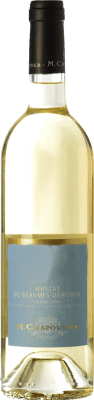 25,95 € Envío gratis | Vino dulce Michel Chapoutier Muscat A.O.C. Beaumes de Venise Rhône Francia Moscato Botella 75 cl