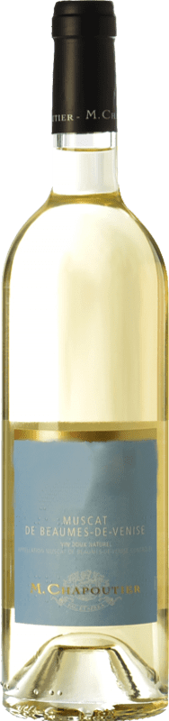 25,95 € 免费送货 | 甜酒 Michel Chapoutier Muscat A.O.C. Beaumes de Venise 罗纳 法国 Muscatel Small Grain 瓶子 75 cl