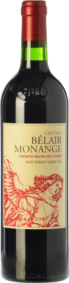 138,95 € Free Shipping | Red wine Château Bélair Monange Reserve A.O.C. Saint-Émilion Bordeaux France Merlot, Cabernet Franc Bottle 75 cl