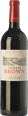 33,95 € Free Shipping | Red wine Château Brown Aged A.O.C. Pessac-Léognan Bordeaux France Merlot, Cabernet Sauvignon, Petit Verdot Bottle 75 cl