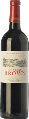 37,95 € Kostenloser Versand | Rotwein Château Brown Alterung A.O.C. Pessac-Léognan Bordeaux Frankreich Merlot, Cabernet Sauvignon, Petit Verdot Flasche 75 cl