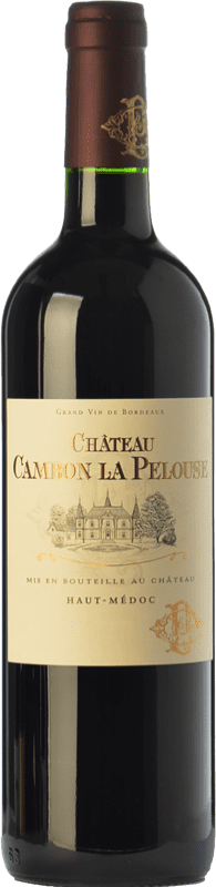 19,95 € Free Shipping | Red wine Château Cambon Aged A.O.C. Haut-Médoc Bordeaux France Merlot, Cabernet Sauvignon, Petit Verdot Bottle 75 cl