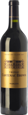 73,95 € Бесплатная доставка | Красное вино Château Cantenac-Brown старения A.O.C. Margaux Бордо Франция Merlot, Cabernet Sauvignon бутылка 75 cl