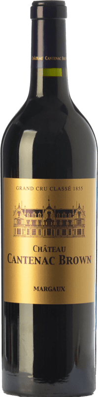 61,95 € Free Shipping | Red wine Château Cantenac-Brown Aged A.O.C. Margaux Bordeaux France Merlot, Cabernet Sauvignon Bottle 75 cl