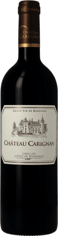 28,95 € Envoi gratuit | Vin Rouge Château Carignan Prima Crianza A.O.C. Cadillac Bordeaux France Merlot Bouteille 75 cl