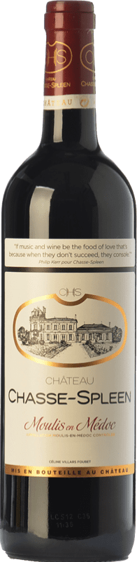 51,95 € Free Shipping | Red wine Château Chasse-Spleen Aged A.O.C. Moulis-en-Médoc Bordeaux France Merlot, Cabernet Sauvignon, Petit Verdot Bottle 75 cl