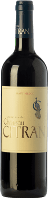 25,95 € Envio grátis | Vinho tinto Château Citran Crianza A.O.C. Haut-Médoc Bordeaux França Merlot, Cabernet Sauvignon, Cabernet Franc Garrafa 75 cl