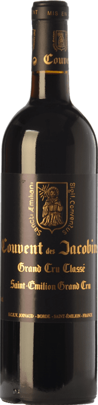 39,95 € Envio grátis | Vinho Tinto Château Couvent des Jacobins Grand Cru Crianza A.O.C. Saint-Émilion Bordeaux França Merlot, Cabernet Franc 75 cl