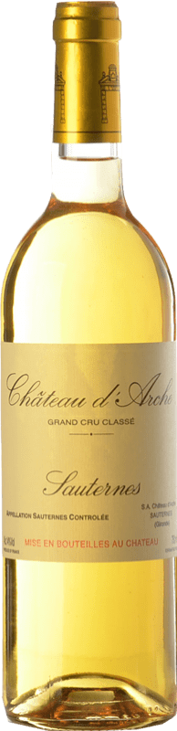 35,95 € Kostenloser Versand | Süßer Wein Château d'Arche A.O.C. Sauternes Bordeaux Frankreich Sémillon, Sauvignon Flasche 75 cl