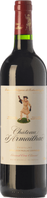 75,95 € Spedizione Gratuita | Vino rosso Château d'Armailhac Crianza A.O.C. Pauillac bordò Francia Merlot, Cabernet Sauvignon, Cabernet Franc, Petit Verdot Bottiglia 75 cl