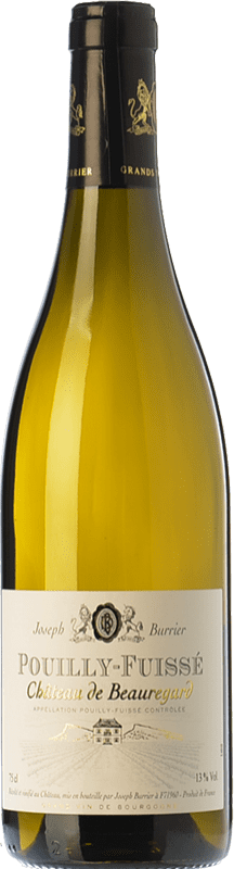 32,95 € Бесплатная доставка | Белое вино Château de Beauregard Pouilly Fuissé старения A.O.C. Bourgogne Бургундия Франция Chardonnay бутылка 75 cl