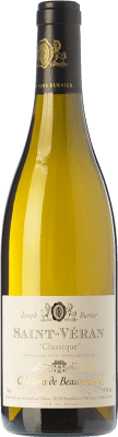 22,95 € Envío gratis | Vino blanco Château de Beauregard Saint Véran A.O.C. Bourgogne Borgoña Francia Chardonnay Botella 75 cl