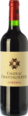 33,95 € Free Shipping | Red wine Château de Sales Château Chantalouette Aged A.O.C. Pomerol Bordeaux France Merlot, Cabernet Sauvignon, Cabernet Franc Bottle 75 cl