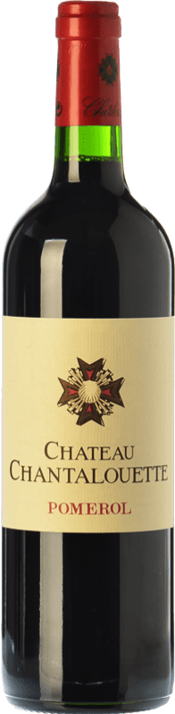 46,95 € Free Shipping | Red wine Château de Sales Château Chantalouette Aged A.O.C. Pomerol Bordeaux France Merlot, Cabernet Sauvignon, Cabernet Franc Bottle 75 cl