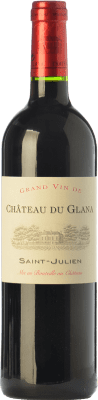 48,95 € Kostenloser Versand | Rotwein Château du Glana Alterung A.O.C. Saint-Julien Bordeaux Frankreich Merlot, Cabernet Sauvignon Flasche 75 cl