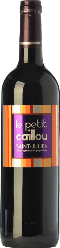 33,95 € Kostenloser Versand | Rotwein Château Ducru-Beaucaillou Le Petit Caillou Crianza — Kurze Fassreifung A.O.C. Saint-Julien Bordeaux Frankreich Merlot, Cabernet Sauvignon, Cabernet Franc Flasche 75 cl