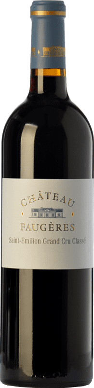 63,95 € 送料無料 | 赤ワイン Château Faugères 高齢者 A.O.C. Saint-Émilion Grand Cru ボルドー フランス Merlot, Cabernet Sauvignon, Cabernet Franc ボトル 75 cl