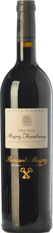165,95 € Бесплатная доставка | Красное вино Château Fombrauge Magrez A.O.C. Saint-Émilion Grand Cru Бордо Франция Merlot, Cabernet Franc бутылка 75 cl