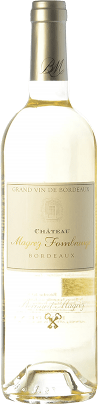 25,95 € Free Shipping | White wine Château Fombrauge Magrez Blanc Aged A.O.C. Bordeaux Bordeaux France Sauvignon White, Sémillon, Sauvignon Grey Bottle 75 cl