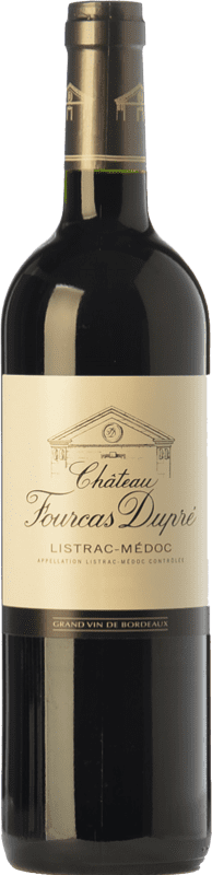 17,95 € Free Shipping | Red wine Château Fourcas Dupré Aged A.O.C. Listrac-Médoc Bordeaux France Merlot, Cabernet Sauvignon, Cabernet Franc, Petit Verdot Bottle 75 cl