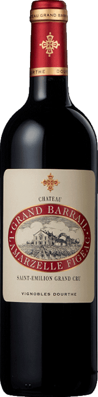 46,95 € Free Shipping | Red wine Lamarzelle Figeac Aged A.O.C. Saint-Émilion Grand Cru Bordeaux France Merlot, Cabernet Franc Bottle 75 cl