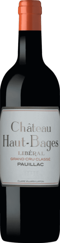 66,95 € 送料無料 | 赤ワイン Château Haut-Bages Libéral 高齢者 A.O.C. Pauillac ボルドー フランス Merlot, Cabernet Sauvignon ボトル 75 cl