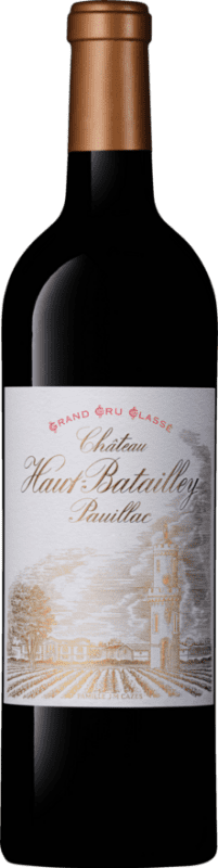 86,95 € Kostenloser Versand | Rotwein Château Haut-Batailley Alterung A.O.C. Pauillac Bordeaux Frankreich Merlot, Cabernet Sauvignon, Cabernet Franc Flasche 75 cl